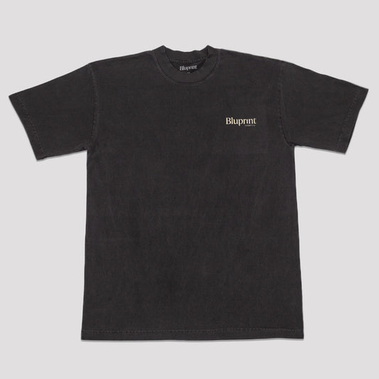 BluPrint Lifestyle Vintage Black Basic Tee